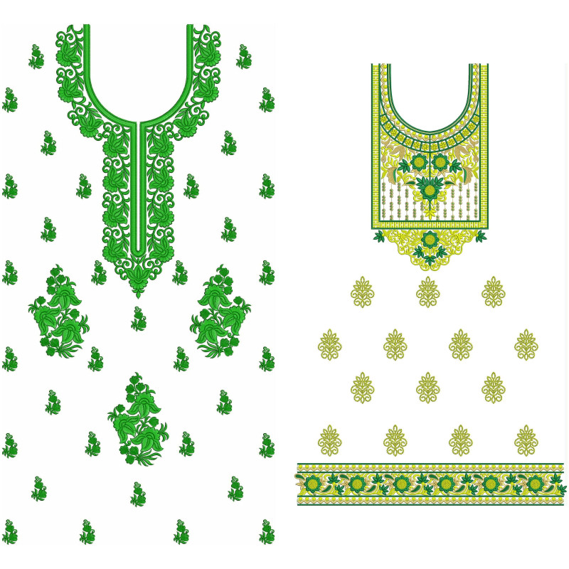 50 Dress Embroidery Designs | November 2020 Bulk Download