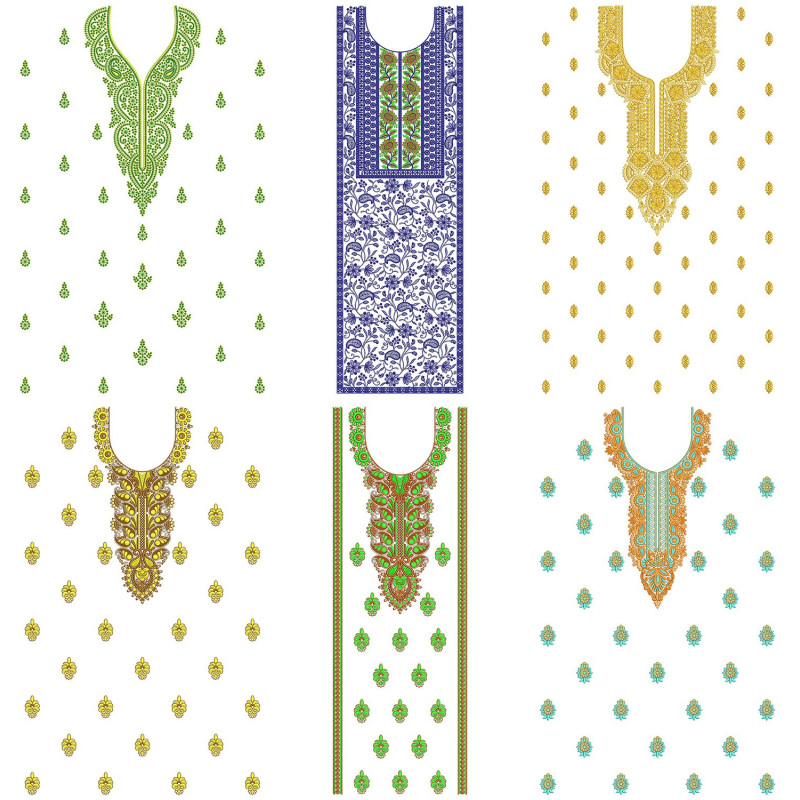 50 Dress Embroidery Designs | July 2021 Bulk Download