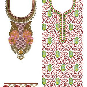 50 Dress Embroidery Designs | July 2020 Bulk Download