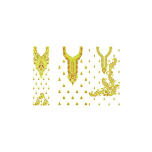 50 Dress Embroidery Designs | July 2020 Bulk Download