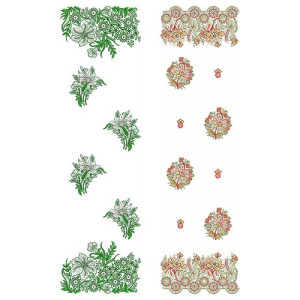 Dupatta July 2018 Bulk Download | 50 Designs