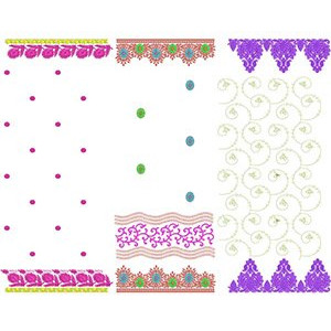 Dupatta June 2015 Bulk Download | 50 Designs