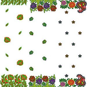 Dupatta April 2015 Bulk Download | 50 Designs