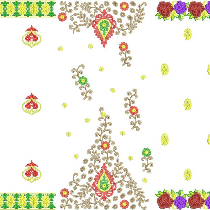 Dupatta Aug 2015 Bulk Download | 50 Designs