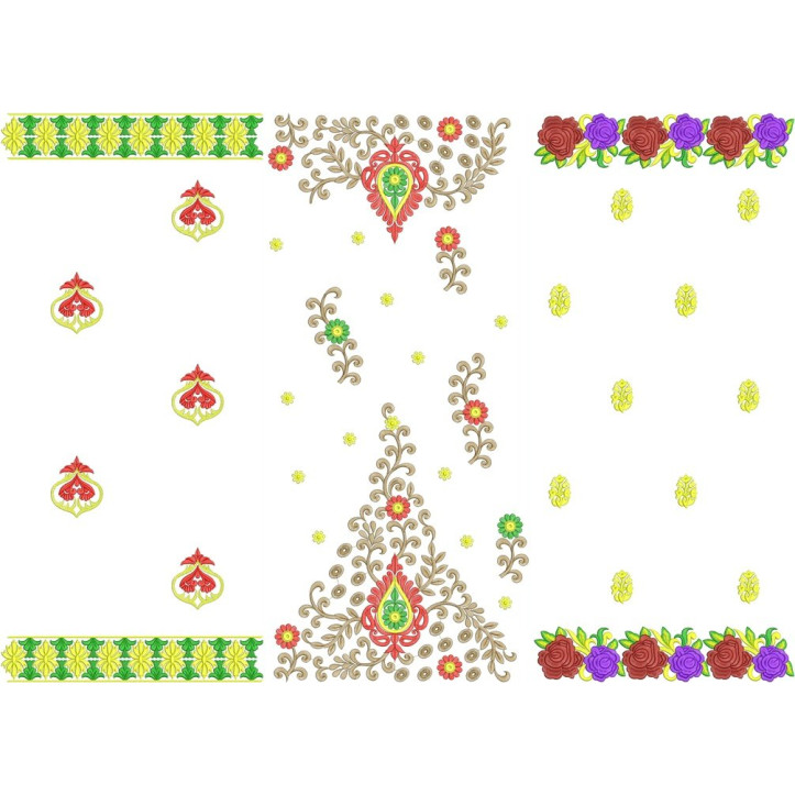 Dupatta Aug 2015 Bulk Download | 50 Designs