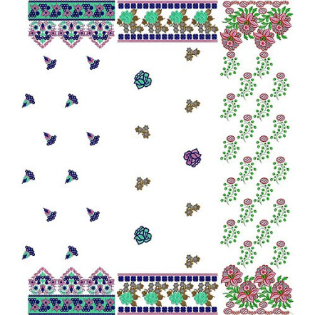 Dupatta Dec 2014 Bulk Download | 50 Designs