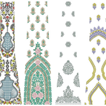 50 Special Cording Lehenga Embroidery Designs | June 2021 Bulk Download