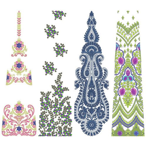 50 Special Cording Lehenga Embroidery Designs | June 2021 Bulk Download