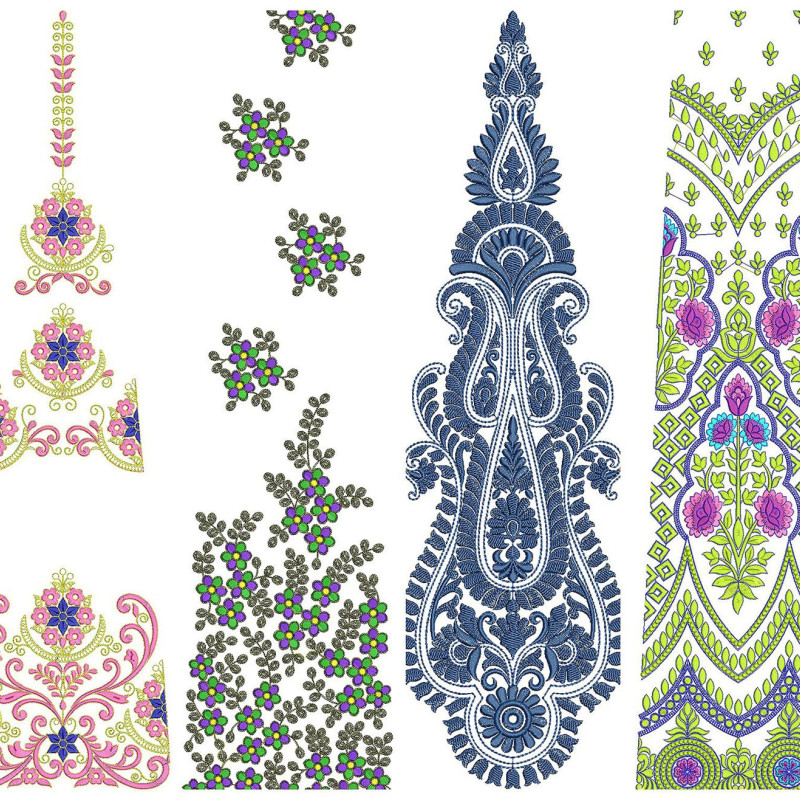 50 Special Cording Lehenga Embroidery Designs | June 2021 Bulk Download