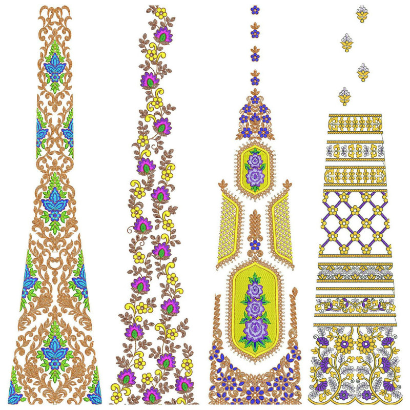 50 Special Cording Lehenga Embroidery Designs | June 2021 Bulk Download