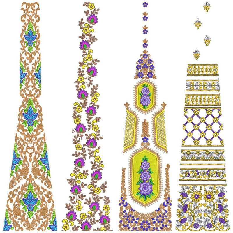 50 Special Cording Lehenga Embroidery Designs | June 2021 Bulk Download