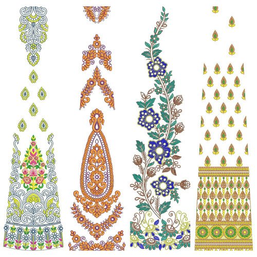 50 Special Cording Lehenga Embroidery Designs | June 2021 Bulk Download