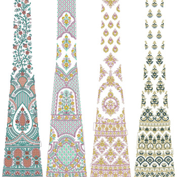 10 Cording Kali Embroidery Designs | August 2021 Bulk Download Vol-1