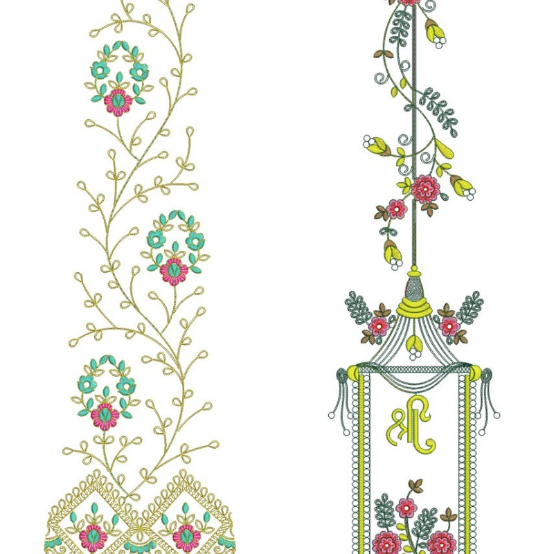 10 Cording Kali Embroidery Designs | August 2021 Bulk Download Vol-2