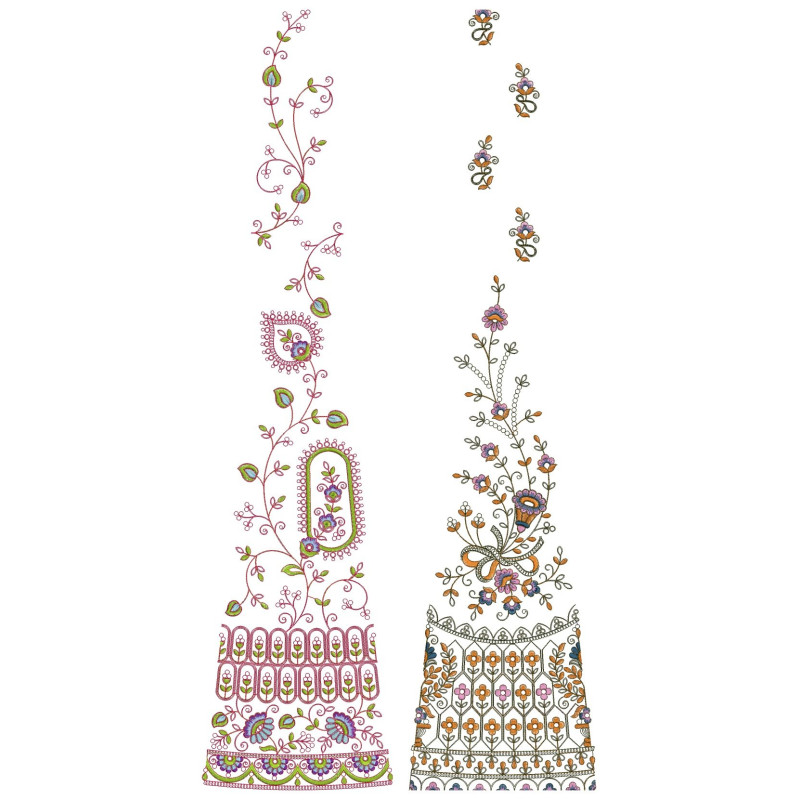 10 Cording Kali Embroidery Designs | August 2021 Bulk Download Vol-4