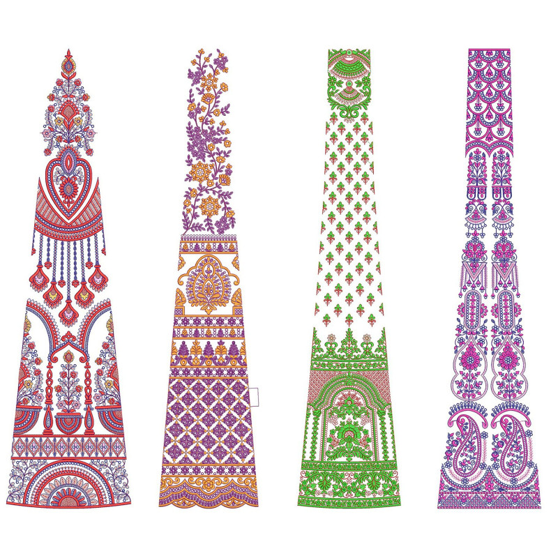 50 Special Cording Lehenga Embroidery Designs | July 2021 Bulk Download