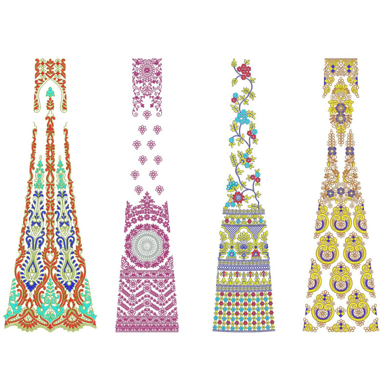 50 Special Cording Lehenga Embroidery Designs | July 2021 Bulk Download