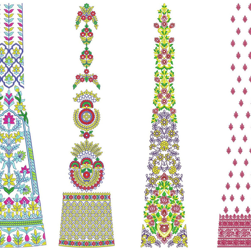 50 Special Cording Lehenga Embroidery Designs | July 2021 Bulk Download