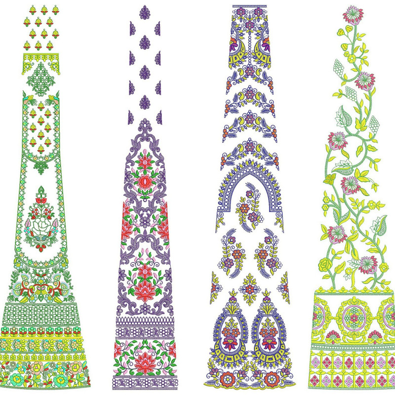 50 Special Cording Lehenga Embroidery Designs | July 2021 Bulk Download