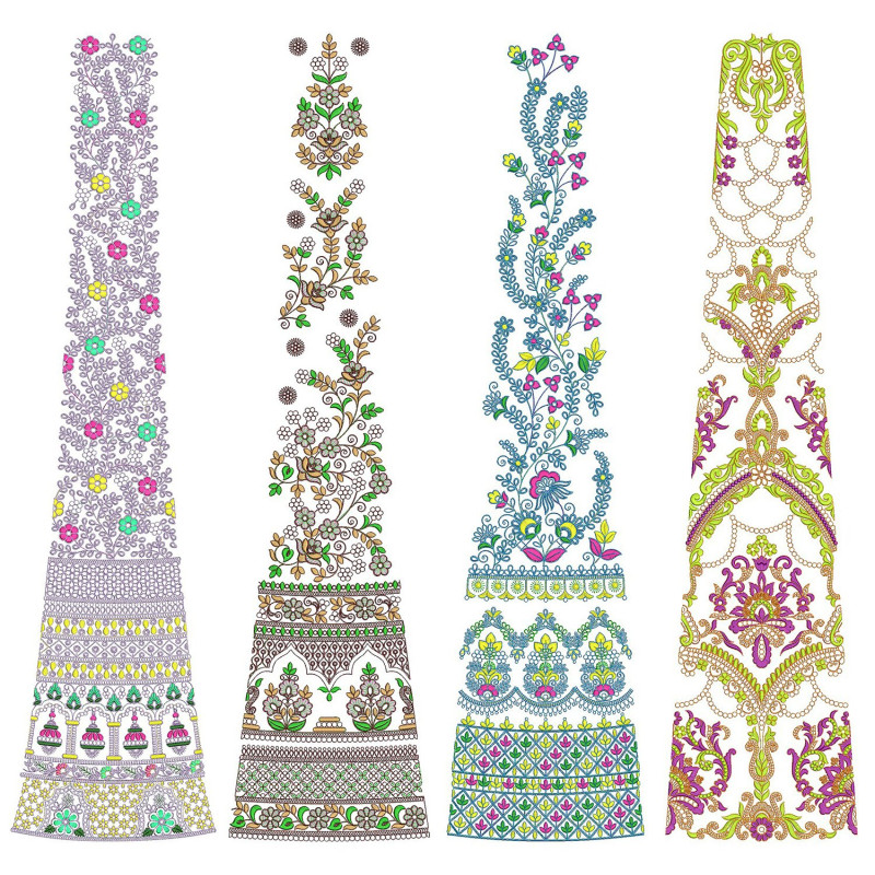 50 Special Cording Lehenga Embroidery Designs | July 2021 Bulk Download