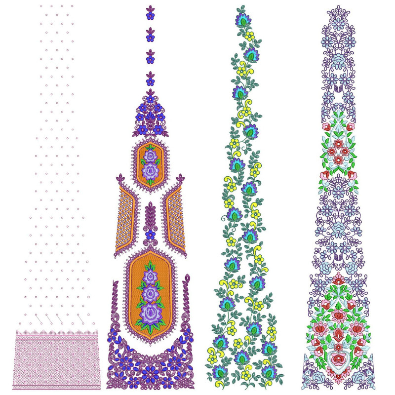 50 Special Cording Lehenga Embroidery Designs | July 2021 Bulk Download