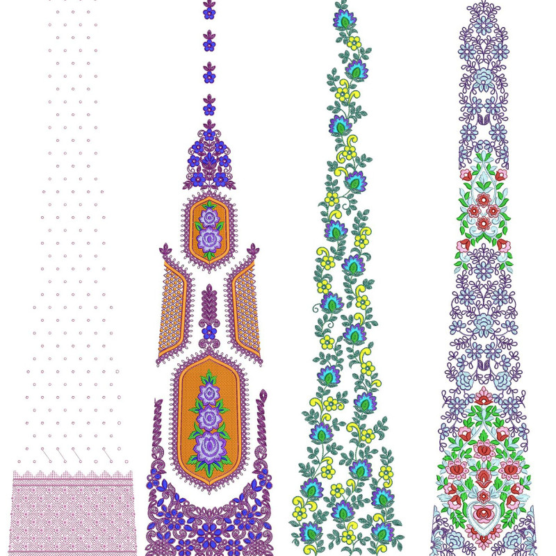 50 Special Cording Lehenga Embroidery Designs | July 2021 Bulk Download