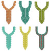 50 Neck Embroidery Designs |  Bulk Download
