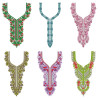 50 Neck Embroidery Designs |  Bulk Download