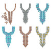 50 Neck Embroidery Designs |  Bulk Download