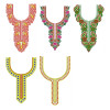 50 Neck Embroidery Designs | August 2020 Bulk Download