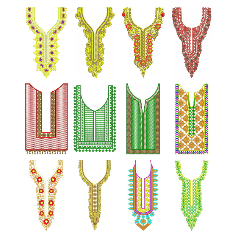 Neck Design Bulk Download | 50 Designs