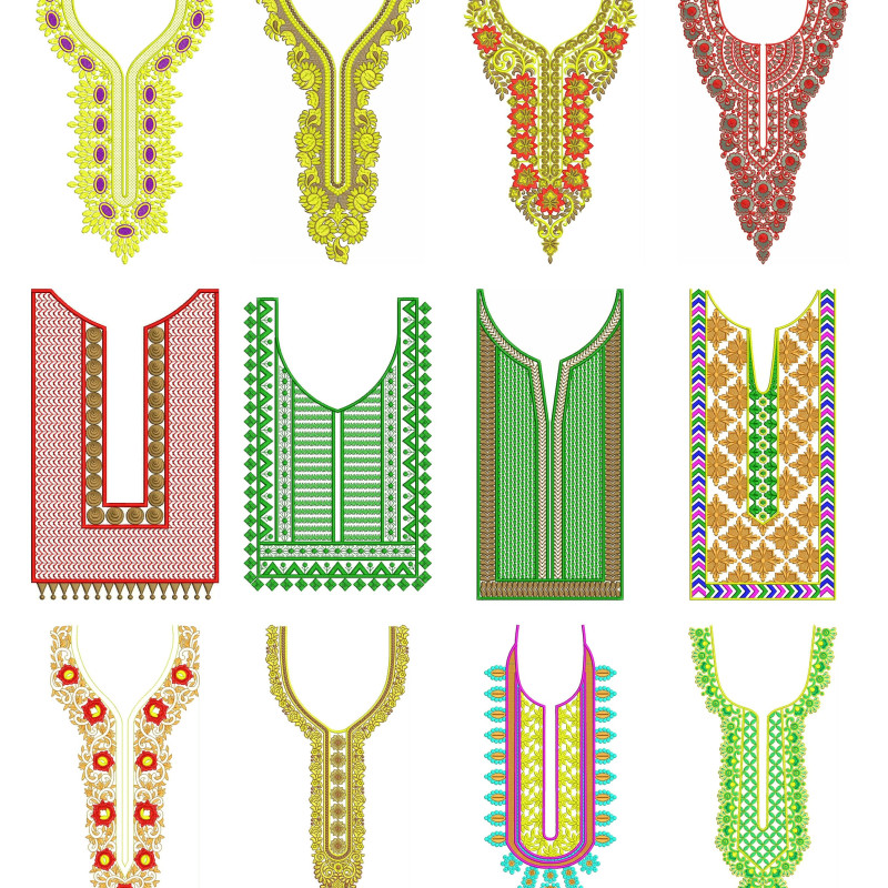 Neck Design Bulk Download | 50 Designs