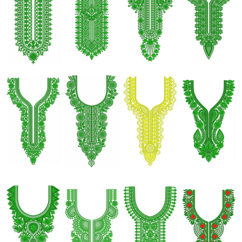Neck Design Bulk Download | 50 Designs