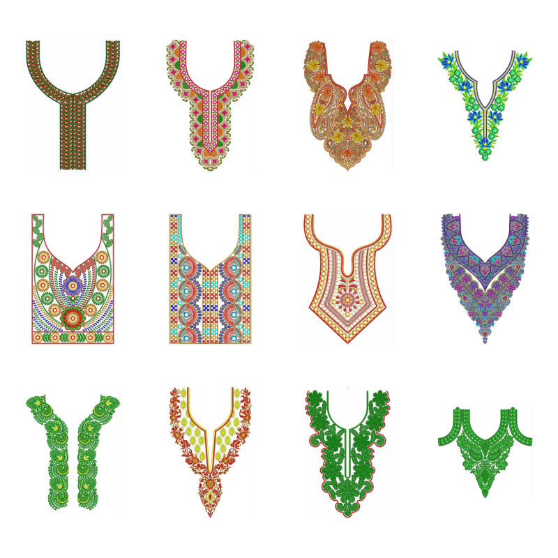 Neck Bulk Download | 50 Designs
