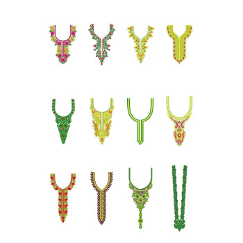 NeckE Embroidary Design Bulk Download | 50 Designs