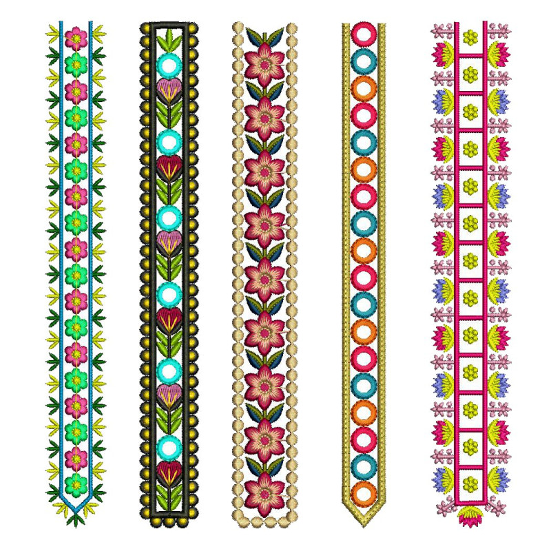Kurta Neck Embroidery Designs