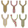 50 Neck Embroidery Designs | Bulk Download
