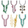 50 Neck Embroidery Designs | Bulk Download