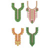 50 Neck Embroidery Designs |  Bulk Download
