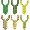 50 Neck Embroidery Designs | Bulk Download