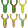 50 Neck Embroidery Designs | Bulk Download