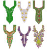 50 Neck Embroidery Designs | Bulk Download