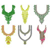 50 Neck Embroidery Designs | Bulk Download