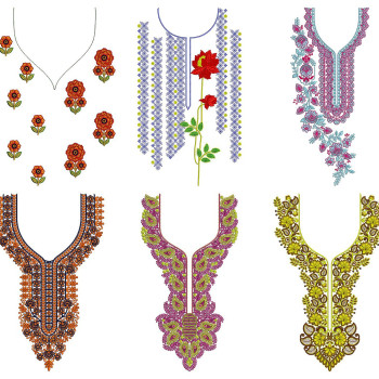 50 NECK EMBROIDERY DESIGNS |