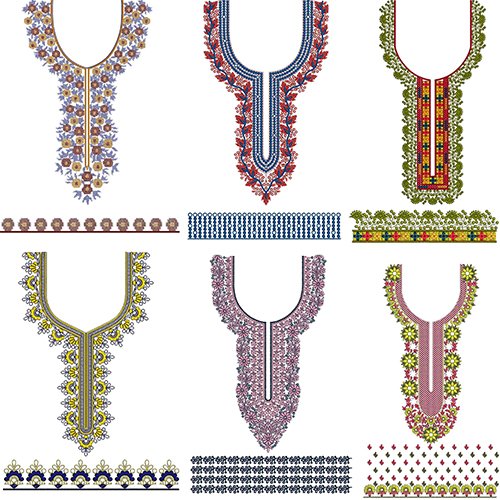 10 Neck Embroidery Designs | 