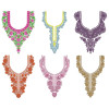 50 Neck Embroidery Designs | Bulk Download