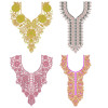 50 Neck Embroidery Designs | Bulk Download