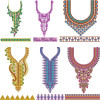 10 Neck Embroidery Designs 