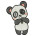Panda Applique Embroidery Designs