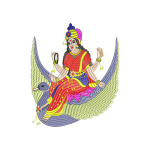 Maa Saraswati Embroidery Designs